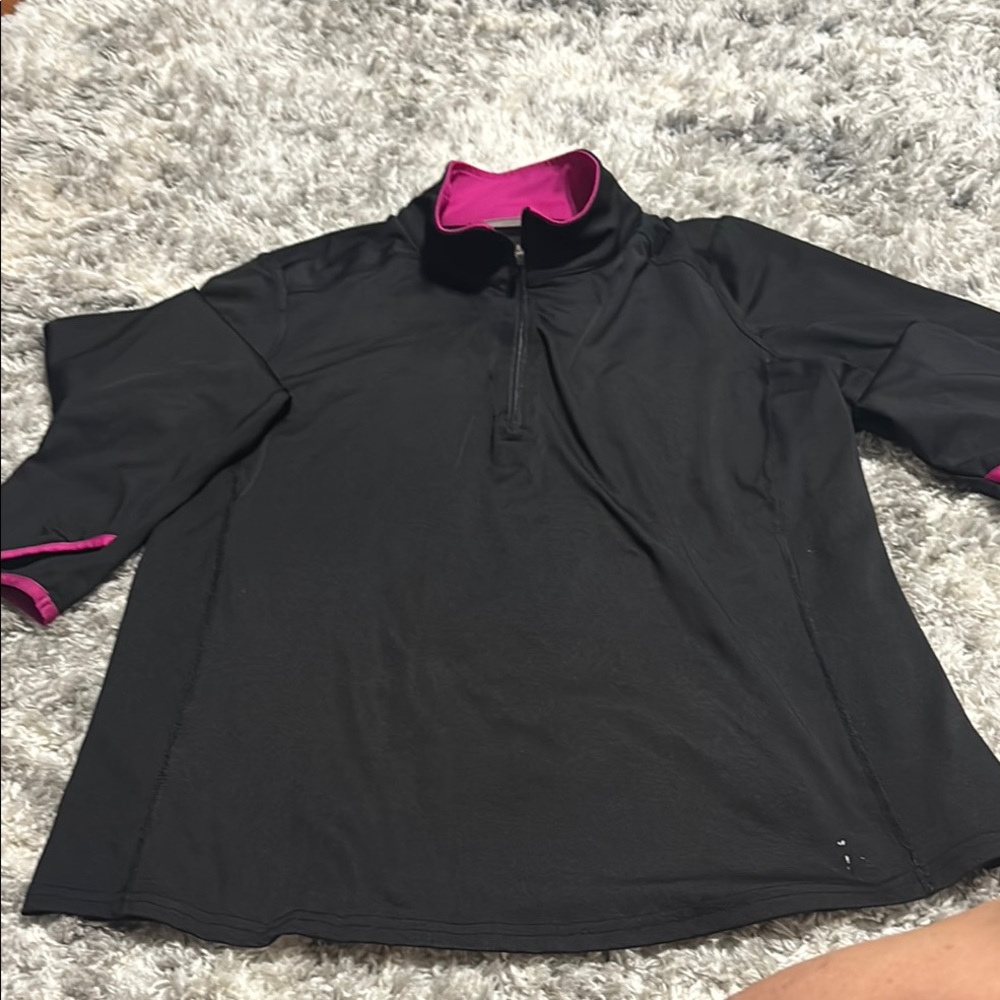 Danskin Now Black and Pink Women's Vest